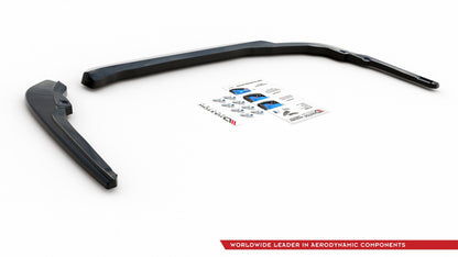 Rear side splitters toyota corolla xii touring sports