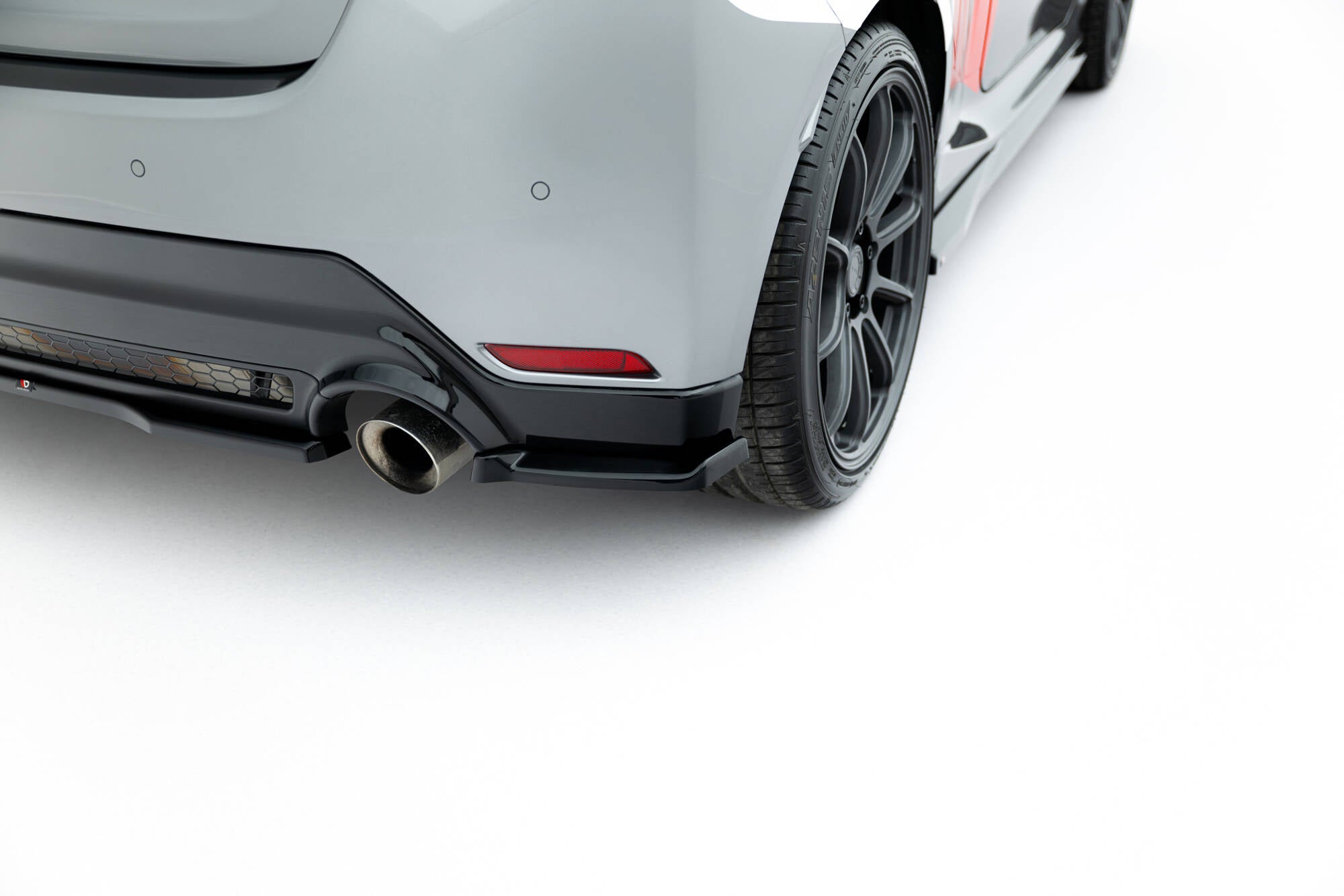 Rear side splitters toyota gr yaris mk4 facelift