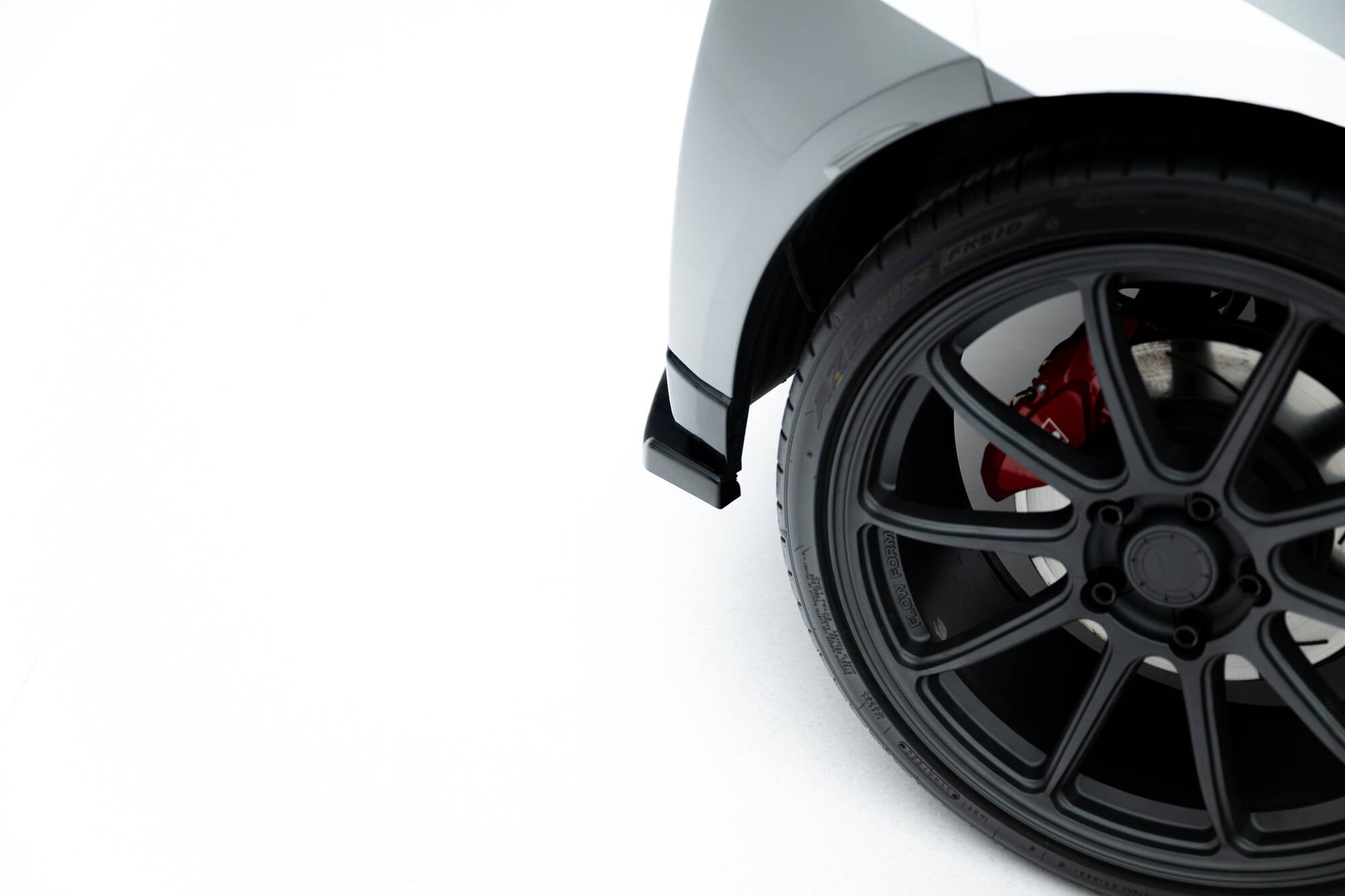 Rear side splitters toyota gr yaris mk4 facelift