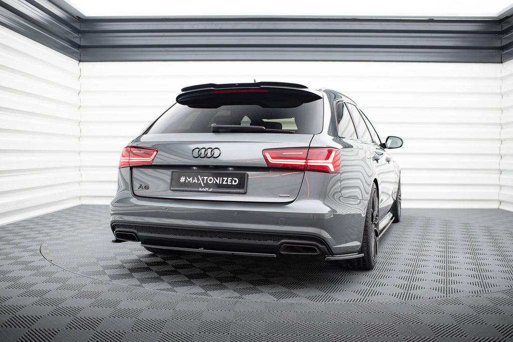 Rear side splitters v.1 audi a6 / a6 c7 s-line/ s6 c7 facelift
