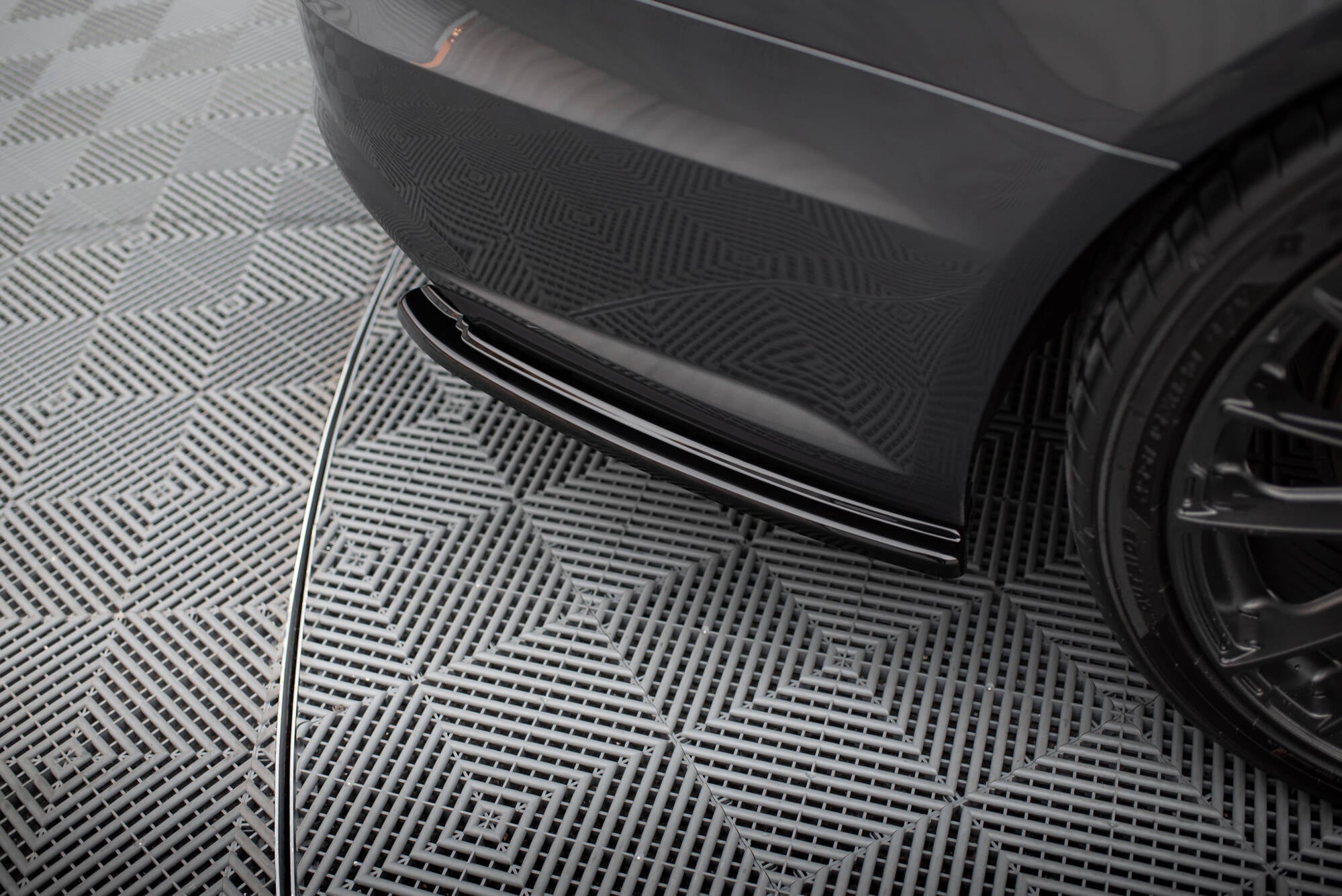 Rear side splitters v.1 audi a6 / a6 c7 s-line/ s6 c7 facelift