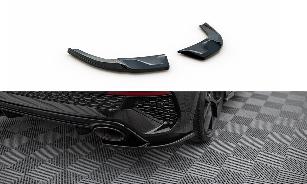 Rear side splitters v.1 audi rs3 sportback 8y