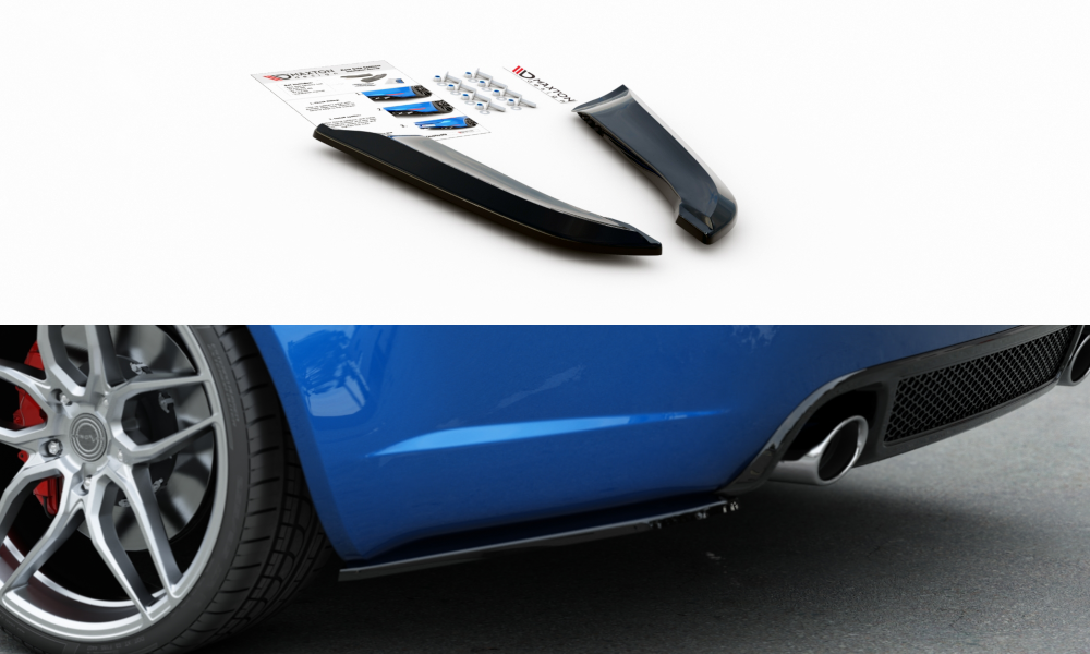 Rear side splitters v.1 audi rs4 sedan b7