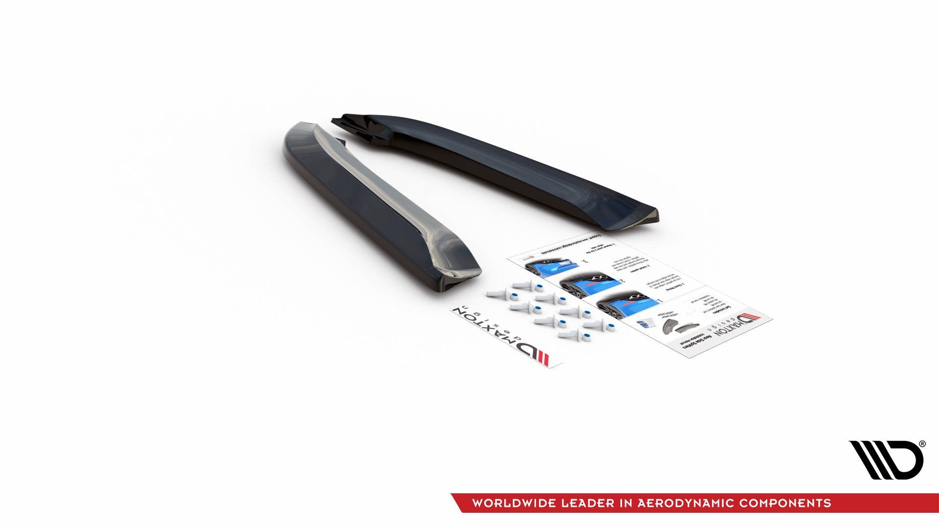 Rear side splitters v.1 audi rs4 sedan b7