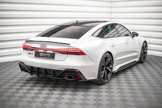 Rear side splitters v.1 audi rs7 c8