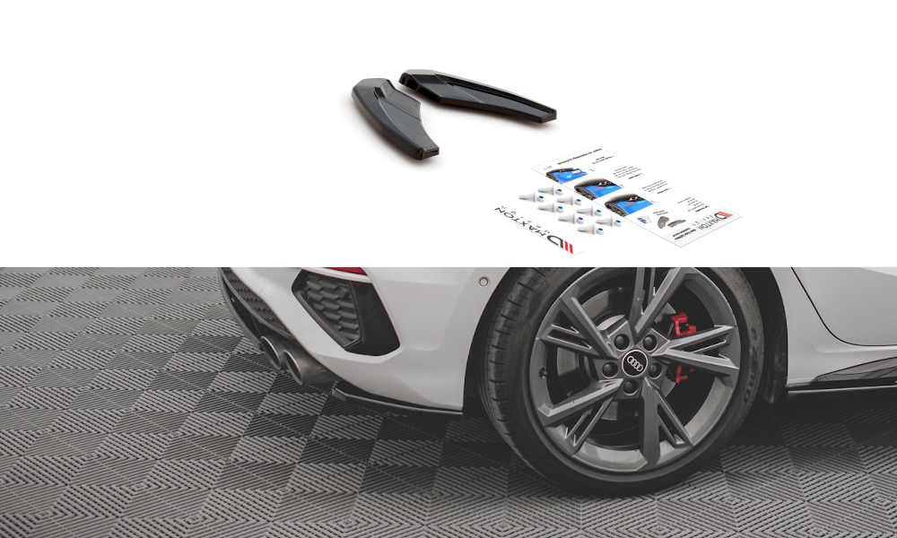 Bagsiden Splitters v.1 Audi S3 Sportback 8y