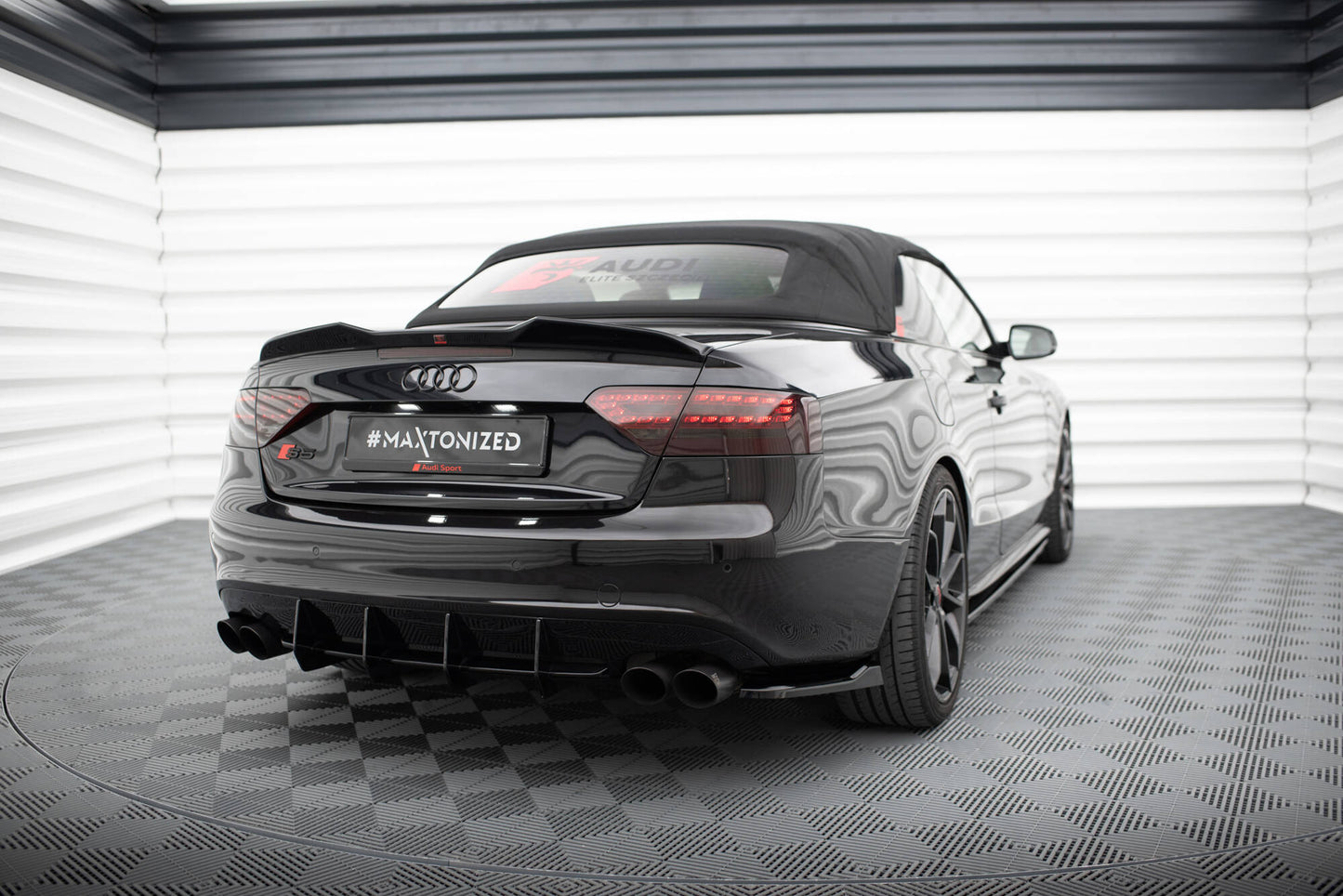 Rear side splitters v.1 audi s5 / a5 s-line coupe / cabriolet 8t