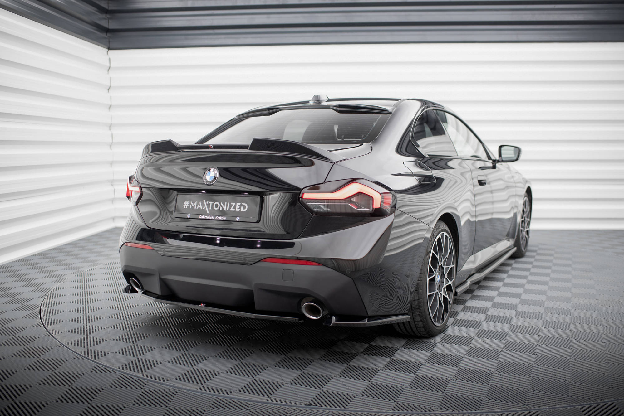 Rear side splitters v.1 bmw 2 coupe g42