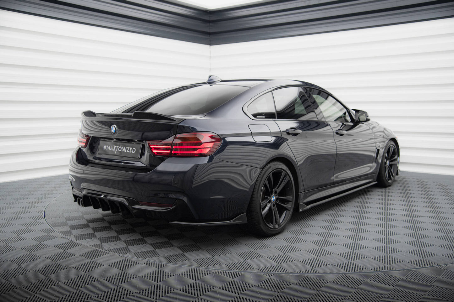 Rear side splitters v.1 bmw 4 gran coupe m-pack f36