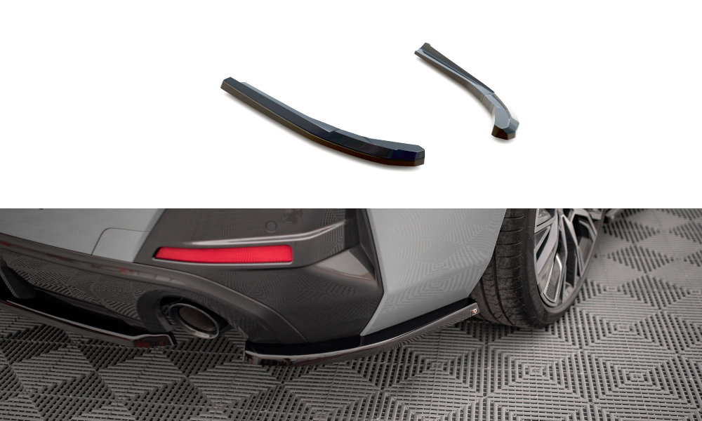 Rear side splitters v.1 bmw 4 gran coupe m-pack g26