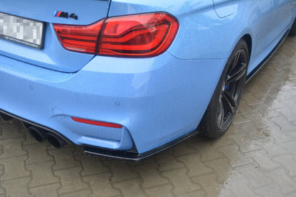 Rear side splitters v.1  bmw m4 f82