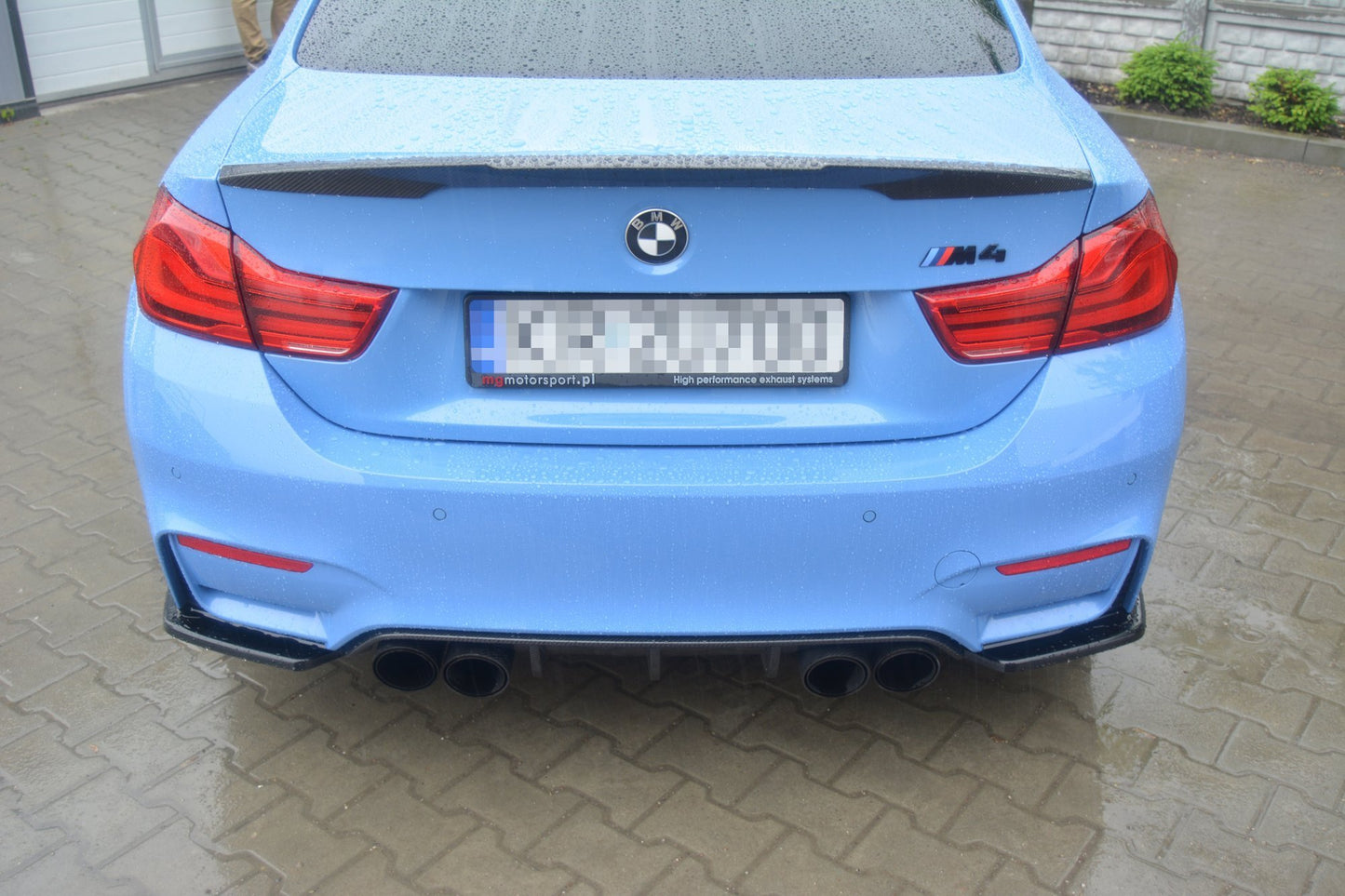 Rear side splitters v.1  bmw m4 f82