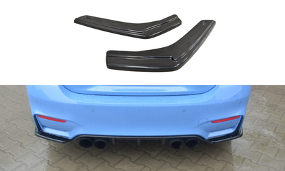 Rear side splitters v.1  bmw m4 f82