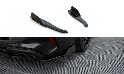 Rear side splitters v.1 + flaps bmw m8  gran coupe f93