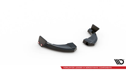 Rear side splitters v.1 + flaps hyundai kona n mk1