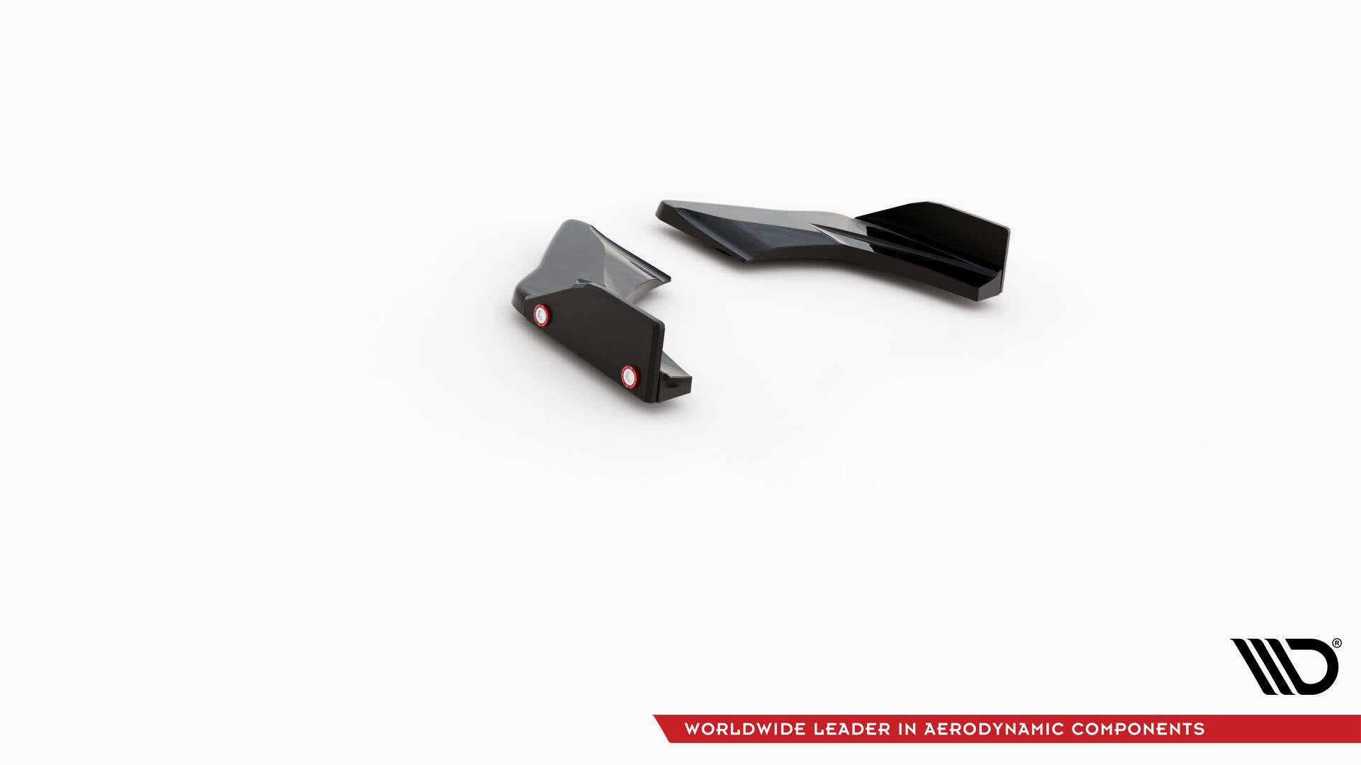 Takapuolen jakajat V.1 + Flaps Volkswagen Golf GTI Clubsport MK8 FaceLift