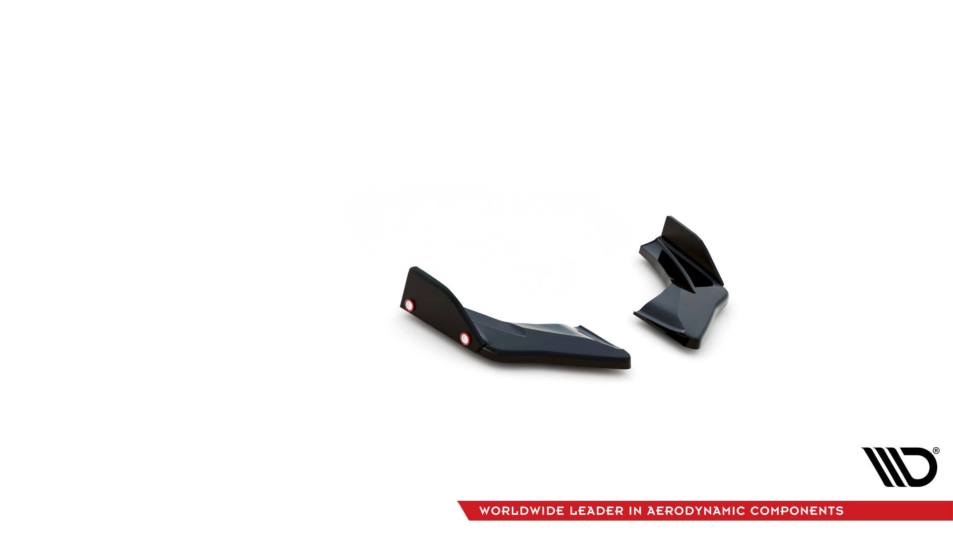Takapuolen jakajat V.1 + Flaps Volkswagen Golf GTI Clubsport MK8 FaceLift
