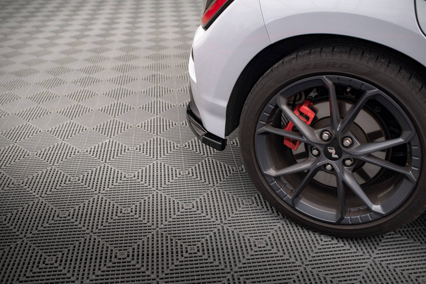 Rear side splitters v.1 hyundai kona mk1