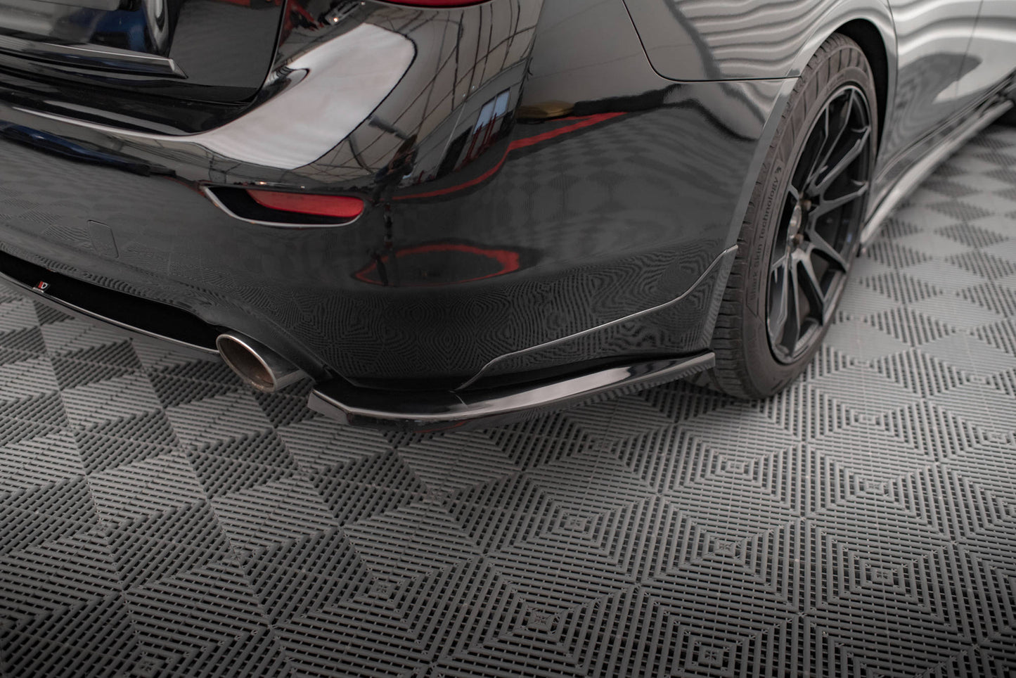 Rear side splitters v.1 infiniti q50 s mk1