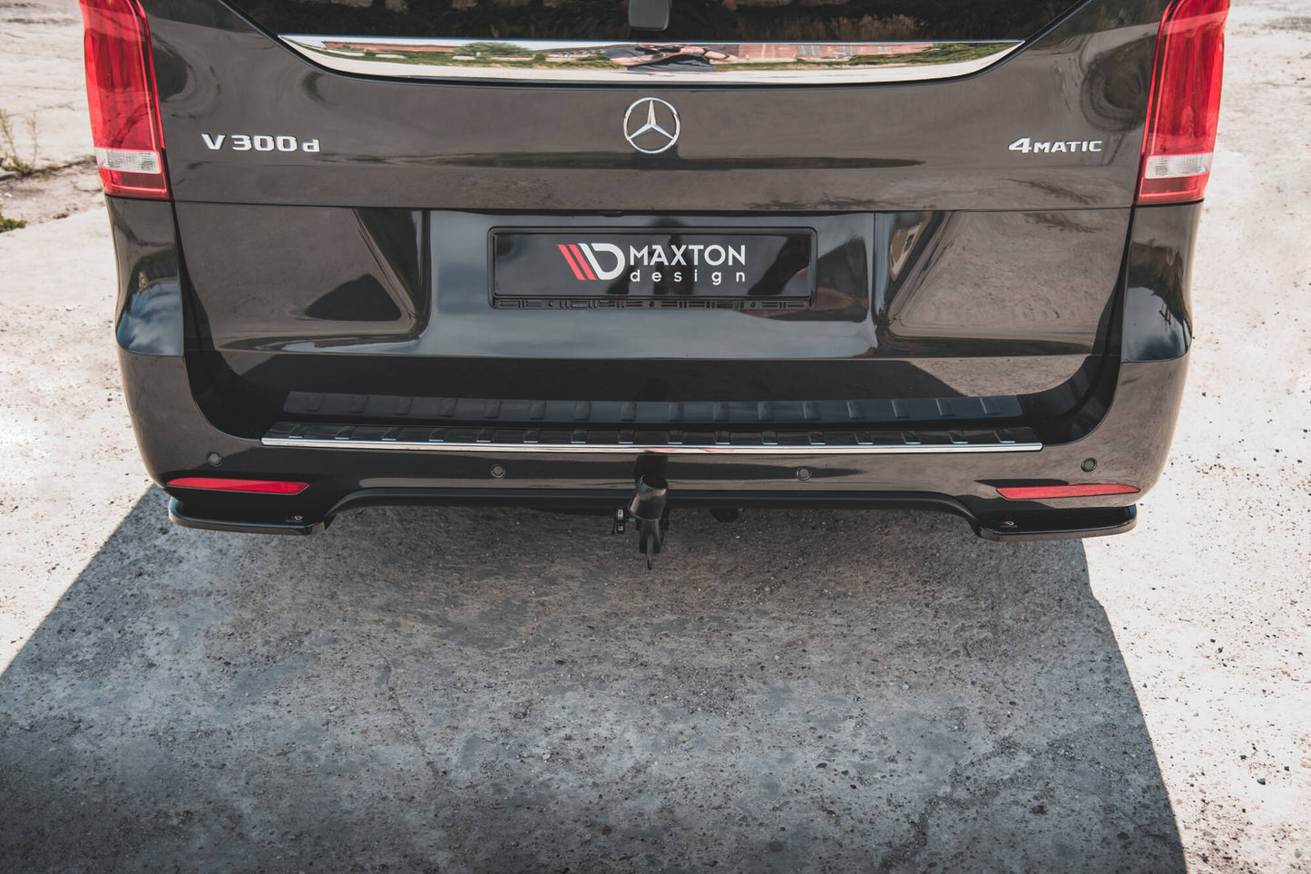 Rear side splitters v.1 mercedes-benz v-class amg-line w447 facelift