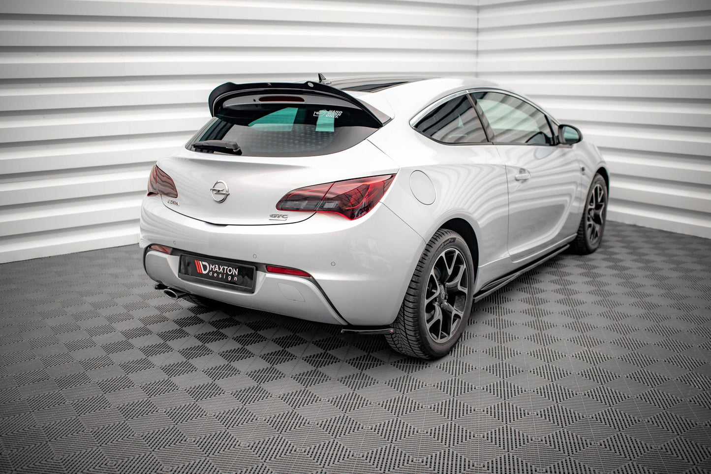 Rear side splitters v.1 opel astra gtc opc-line j
