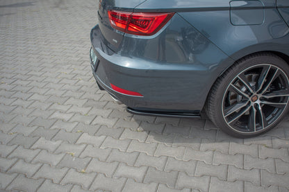 Rear side splitters v.1 seat leon cupra mk3 fl sportstourer