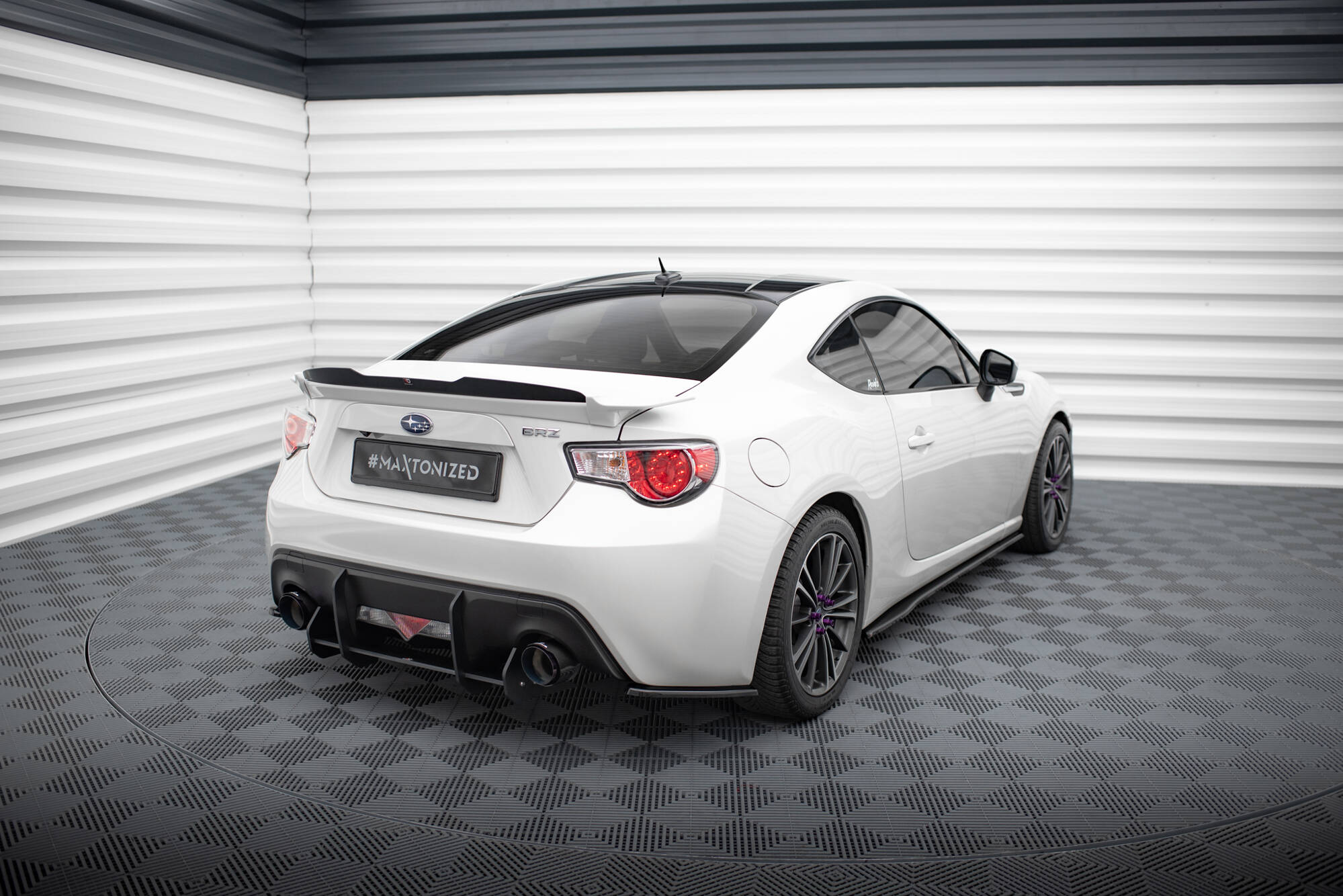 Bagsiden Splitters v.1 Subaru BRZ MK1 / MK1 Facelift