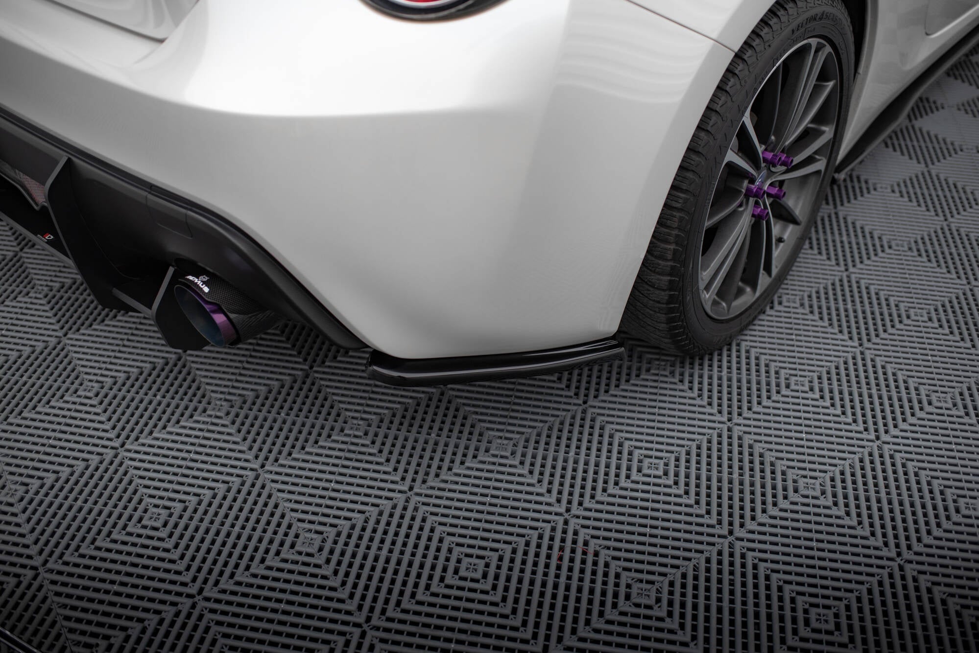 Bagsiden Splitters v.1 Subaru BRZ MK1 / MK1 Facelift