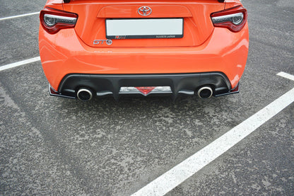 Rear side splitters v.1 toyota gt86 facelift