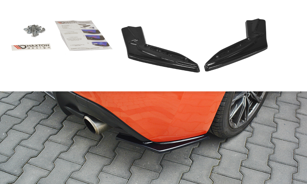 Rear side splitters v.1 Toyota gt86 facelift
