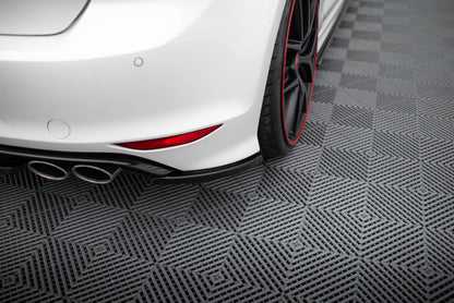 Rear side splitters v.1 vw golf 7 r / r-line