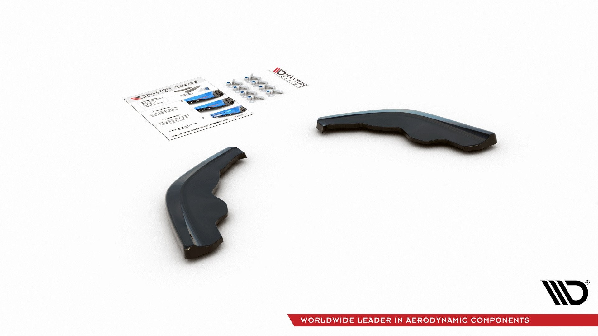 Bagsiden Splitters v.1 for BMW 1 F40 m-pack