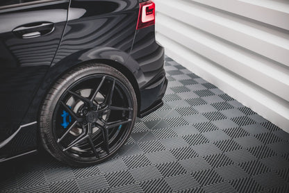 Rear side splitters v.1 for volkswagen golf r mk8
