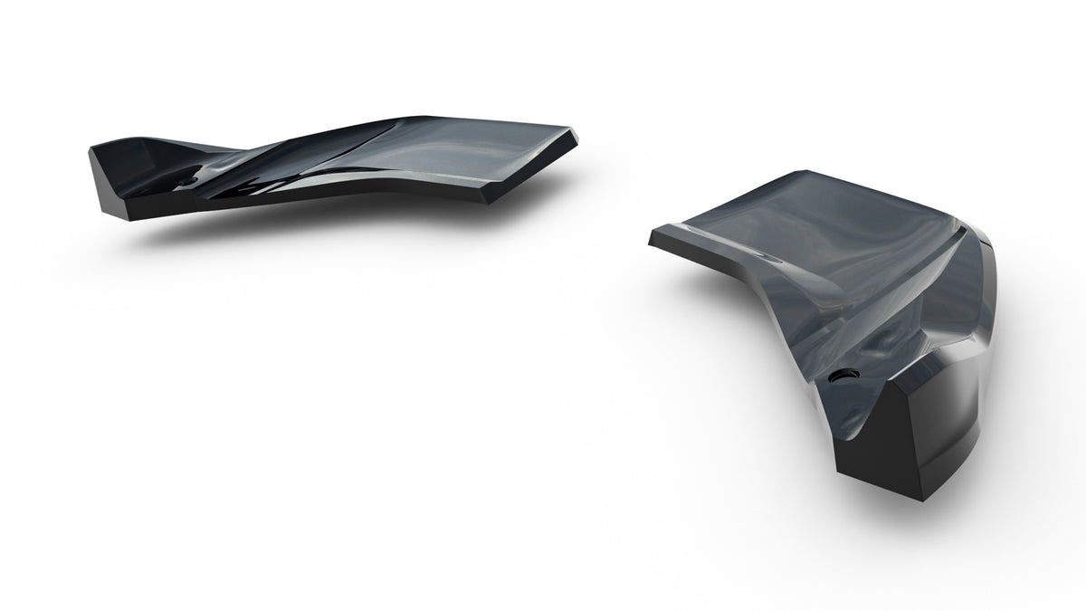 Rear side splitters v.1 suitable for cupra leon hatchback mk1 facelift