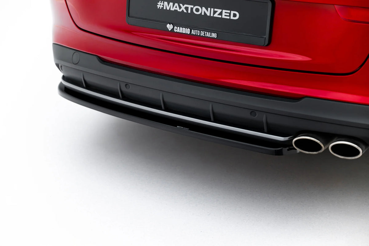 Rear side splitters v.1 suitable for hyundai i30 n-line wagon mk3 facelift