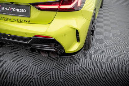 Rear side splitters v.10 (for rear valance v.2) bmw 1 m-pack / m135i f40