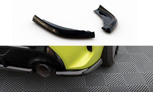Rear side splitters v.11 bmw 1 m-pack / m135i f40