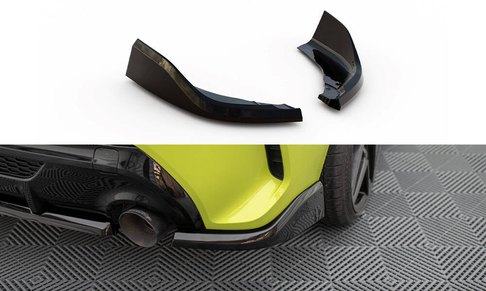 Rear side splitters v.12 bmw 1 m-pack / m135i f40