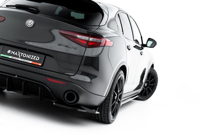 Rear side splitters v.2 alfa romeo stelvio mk1