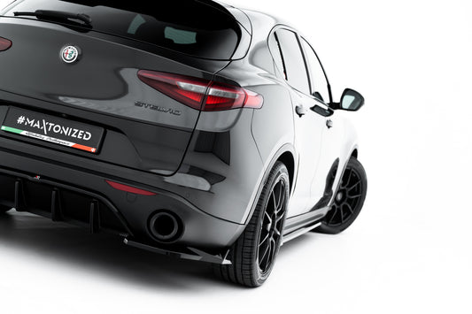Rear side splitters v.2 alfa romeo stelvio mk1