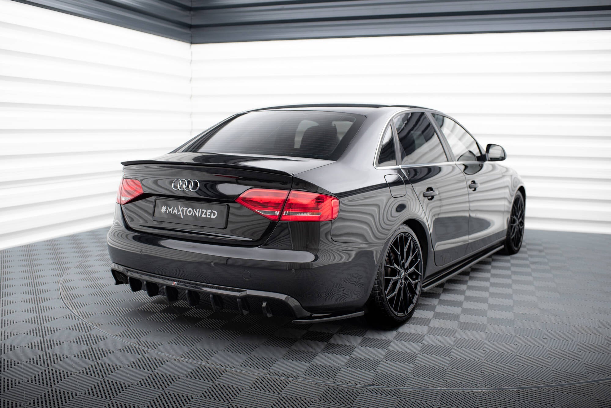 Rear side splitters v.2 audi a4 b8