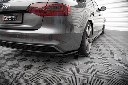 Rear side splitters v.2 audi a4 s-line avant b8 facelift
