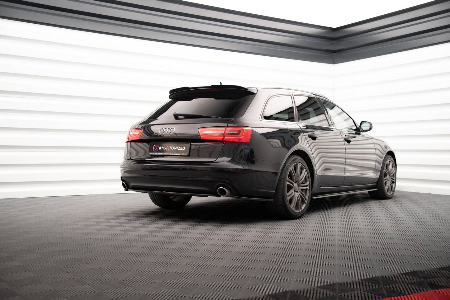 Rear side splitters v.2 audi a6 avant / sedan c7