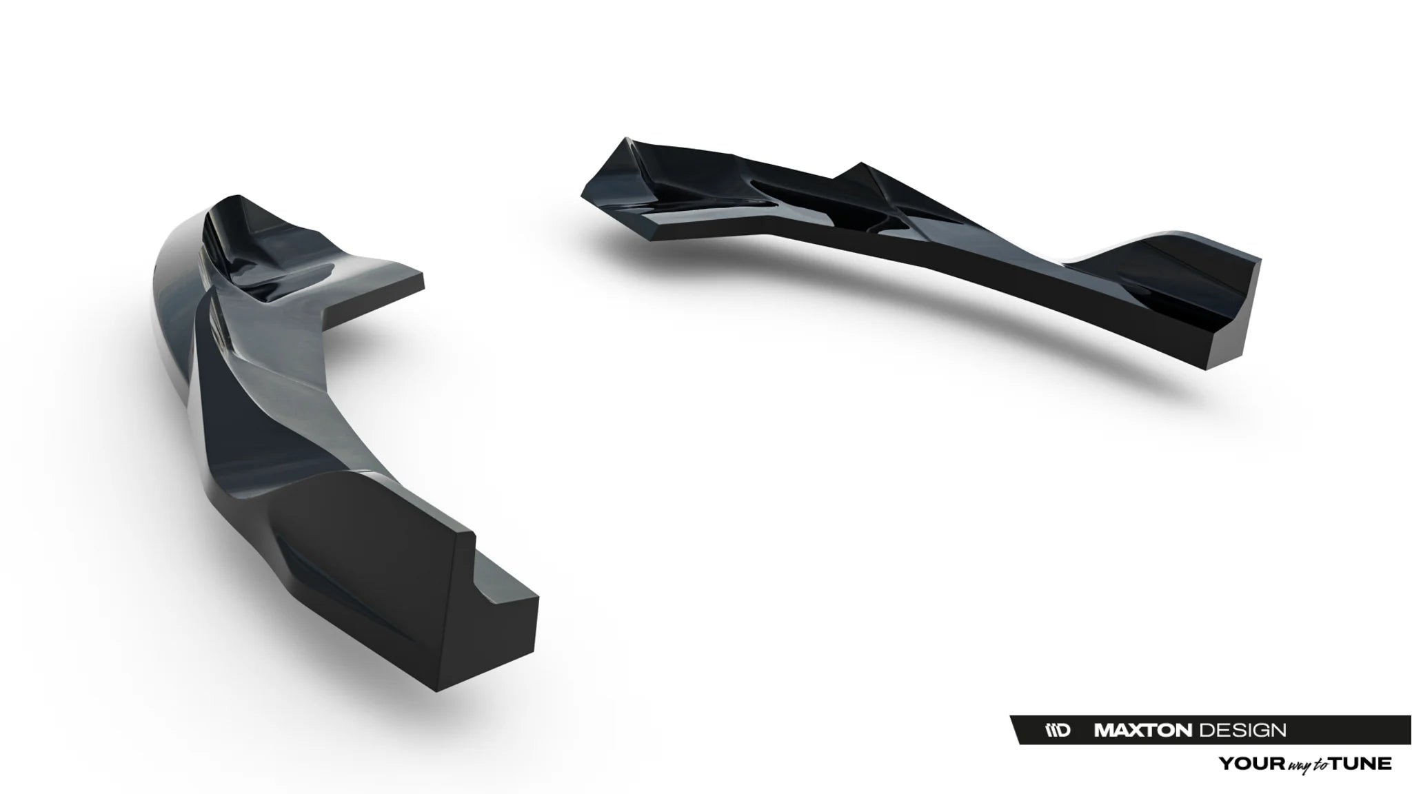 Rear side splitters v.2 audi rs3 sedan 8y facelift