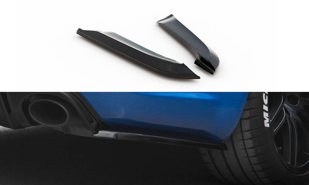 Rear side splitters v.2 audi rs4 sedan b7