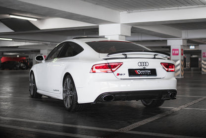 Rear side splitters v.2 audi rs7 c7