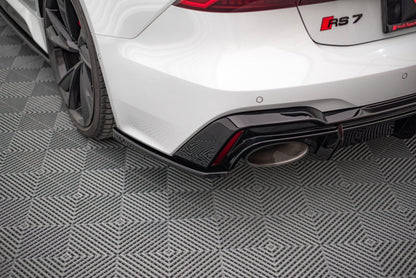 Rear side splitters v.2 Audi RS7 C8