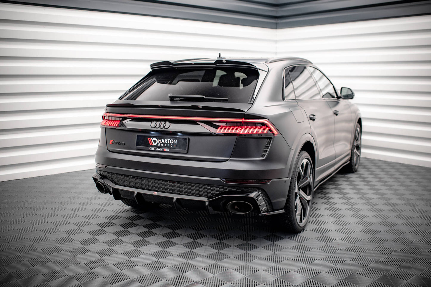 Rear side splitters v.2 audi rsq8 mk1