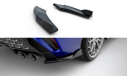 Rear side splitters v.2 audi s3 sedan 8y facelift