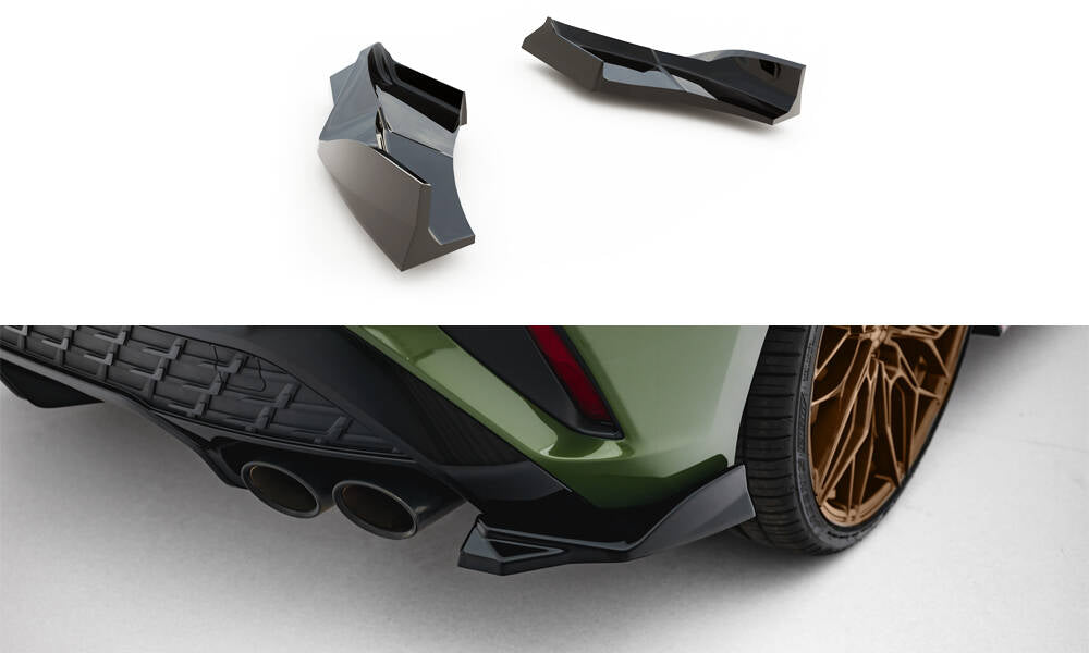 Rear side splitters v.2 audi s3 sportback facelift